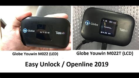 Openline Globe M022 and M022T Pocket wifi .